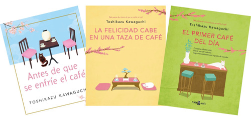 Pack Antes De Que Se Enfrie El Cafe (x3 Libros) - Kawaguchi