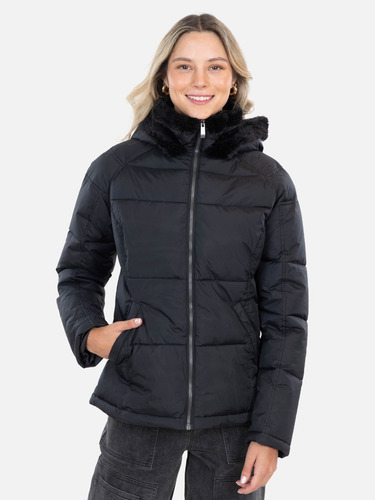 Parka Lone Negro Mujer Maui And Sons