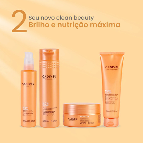 Kit Cadiveu Professional Nutri Glow (5 Produtos)