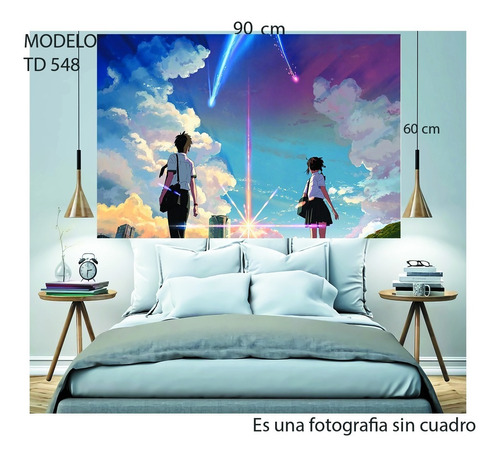 Your Name Anime Poster Fotografía   90x60 Cm 