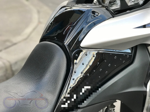 Imagen 2 de 7 de Protector Tanque + Pierneras Stop Grip Honda Xre190 Y Xre300