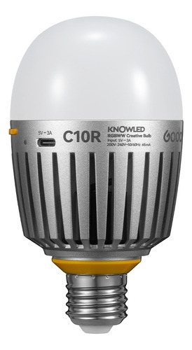 Foco Led Inteligente Godox Knowled C10r Rgbww 