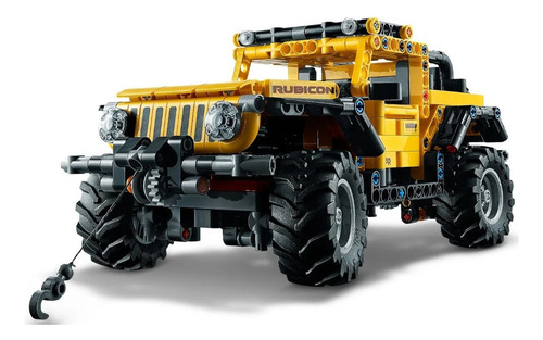 Imagen 4 de 6 de Bloques para armar Lego Technic Jeep Wrangler 42122 665 piezas en caja