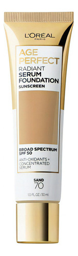 Base de maquiagem L'Oréal Paris Age Perfect Age Perfect tom 70 sand - 30mL