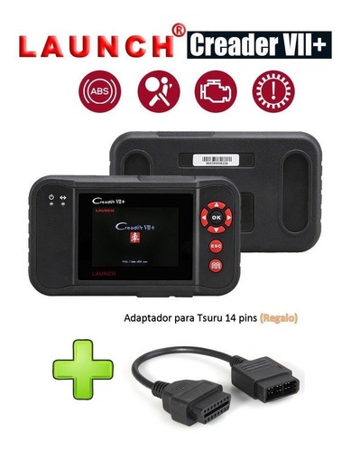 Imagen 6 de 9 de Escaner Automotriz Launch Cread Vii+ Motor, Transmision, Abs