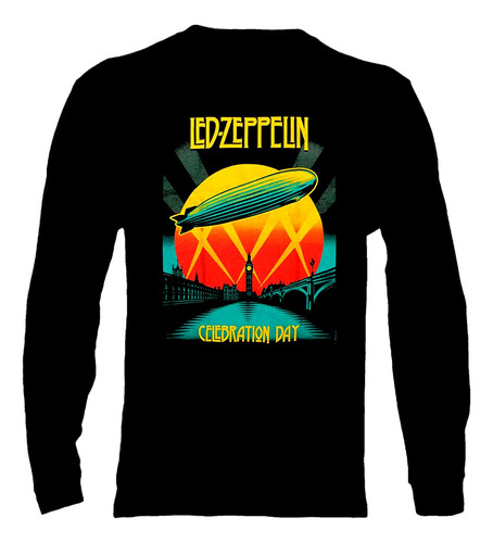 Polera Manga Larga Led Zeppelin - Ver 15 - Celebration Day