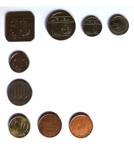 Colección De Monedas - Varios Países / América-asia-europa