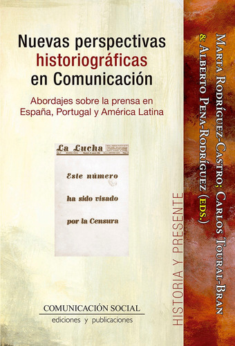 Libro Nuevas Perspectivas Historiograficas En Comunicacio...