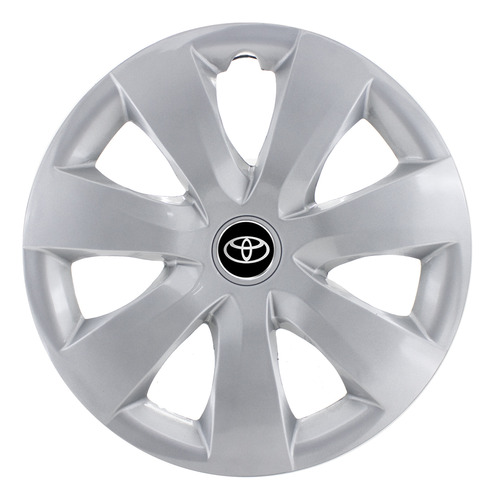 Taza Para Modelo Toyota Etios 2012-2015 14 PuLG. Con Logo