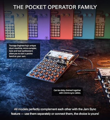 Pocket Operator Factory - Sintetizador - Teenage Engineering (Usado)