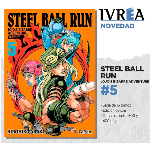 Jojo's Bizzarre Adventure Parte 7: Steel Ball Run #05