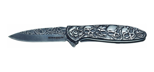 Navaja Boker Magnum Sc519 Calaberas Hoja 8cm 