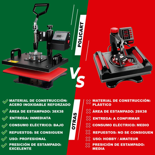Imagen 2 de 10 de Combo 10 En 1 Maquina + Impresora Epson A4 Para Sublimar