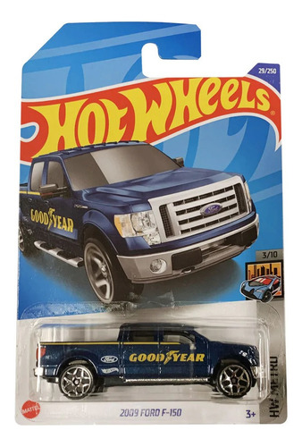 Hot Wheels # 29/250 - 2009 Ford F-150 Goodyear - 1/64 Hct48