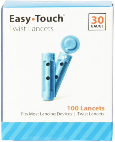Easy Touch Giro Lancetas De Calibre 30 100 Cada Uno (pack