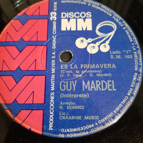 Simple Guy Mardel Discos Mm C17