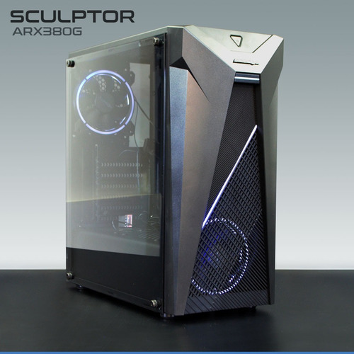 Imagen 5 de 5 de Gabinete Gamer Aureox Sculptor Arx 380 G