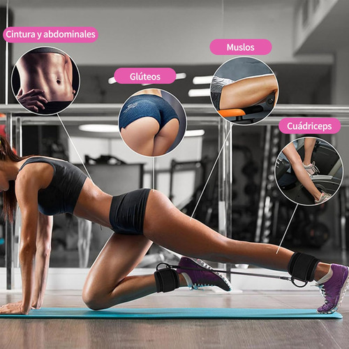 De 5 Pzs/set Grilletes Para Tobillo Gym Entrenamiento De