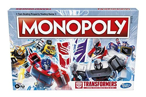 Juegos De Mesa Monopoly Transformers Edition