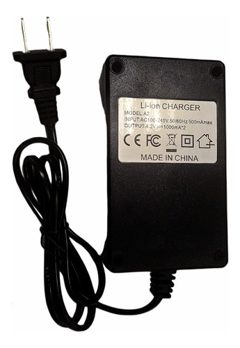 Cargador De Pilas 4.2v 18650 Baterías De Li-on 110v