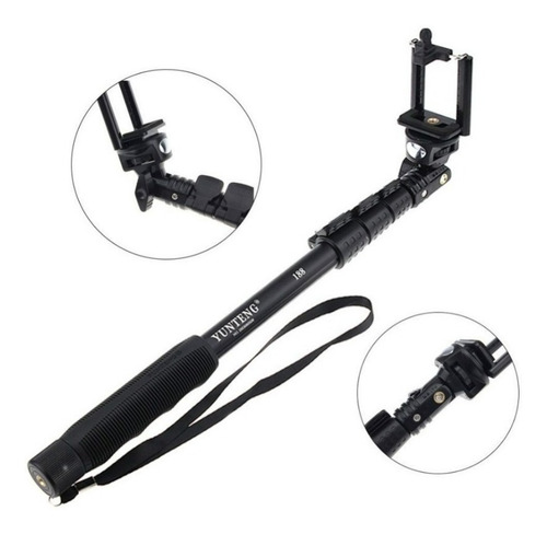 Imagen 4 de 10 de Palo Selfie Stick Baston Yunteng Celular Camara Gopro Go Pro