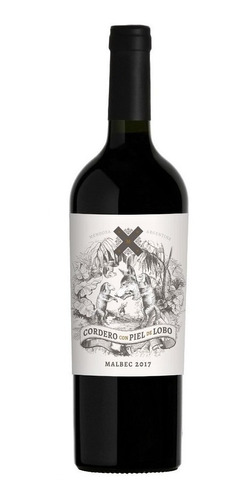 Vino Cordero Con Piel De Lobo Malbec 750 Ml.