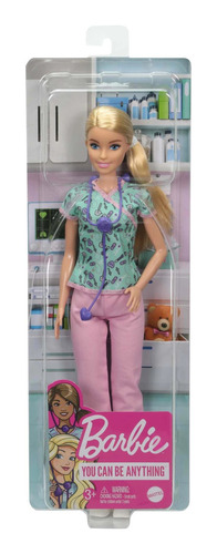 Barbie Profesiones Muñeca Enfermera Original Mattel