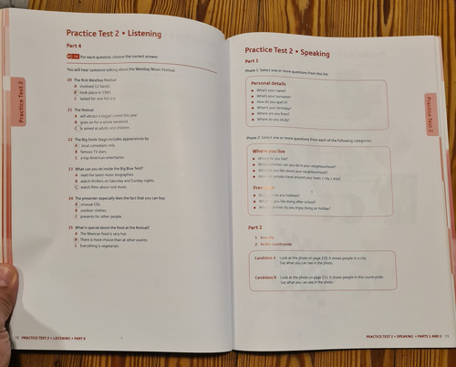 Cambridge English Preliminary Exam Trainer B1 (Usado)