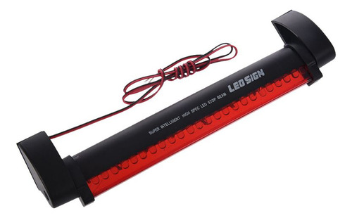 Barra De Lâmpada De Luz Traseira Red 24 Led Car Vehicle Thir