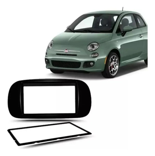 Central Multimídia 7 Fiat 500 07/15 Carplay Android Bt Usb