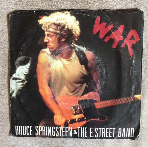 Bruce Springsteen War Vinyl Single 7 Pul Raro 2 Tracks Usa