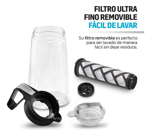 - Cafetera Jarra Cold Brew 2 Litros Cafe Frio Y Te Redlemon