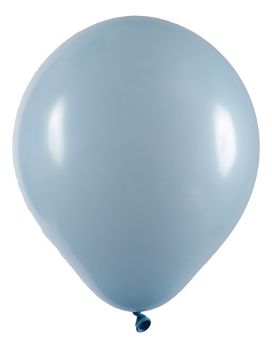 Balão Art Latex Azul Claro 9 Polegadas 50 Unidades Cor Azul-claro