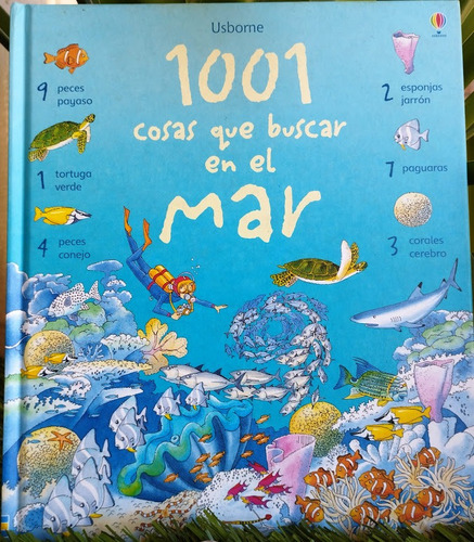 1001 Cosas Que Buscar En El Mar.  Libro Actividades Nuevo