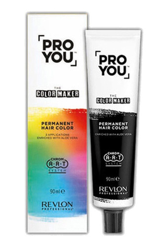 Tintura 7.64 Pro You Rubio Medio Rojo Cobrizo 90ml Revlon