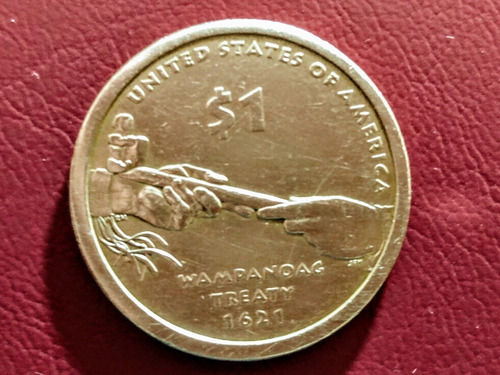 Moneda De Un Peso De Estados Unidos De Norteamérica