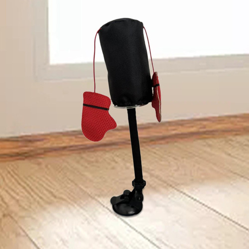Gimnasio Interactivo Con Saco De Boxeo Para Gatos Con