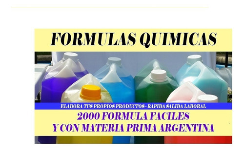 Fórmulas Químicas Para Elaborar Productos De Limpieza 2022