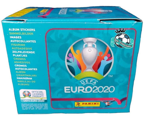 Caja 50 Sobres Euro 2020 (no Preview) Versión Rara Panini