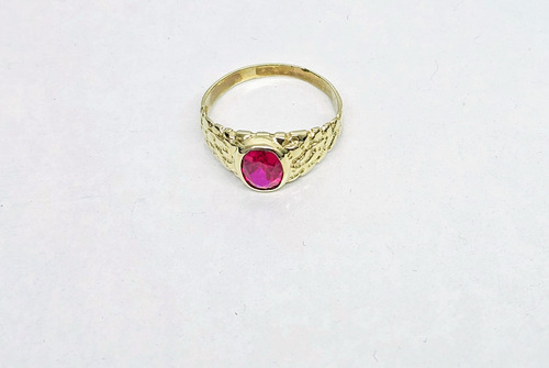 Anillo Oro 10k Mex X513 Amarillo 9.5 (Usado)