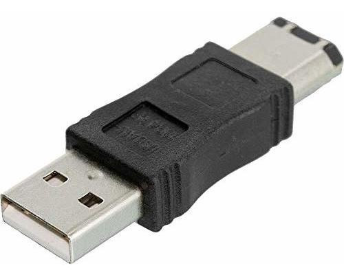 Convertidor Firewire Ieee 1394 De 6 Pines Macho A Usb A Mach
