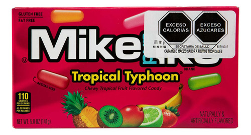Dulce Mike And Ike Frutas Tropic 141g