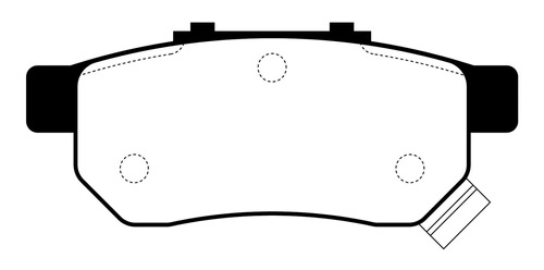 Pastillas De Freno Para Honda Fit 0 1.5 08/18 Litton