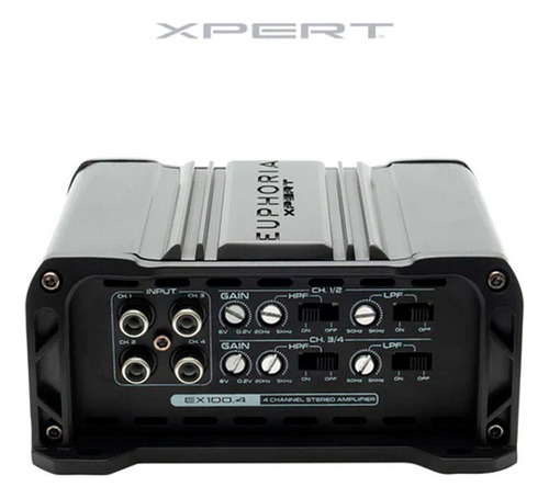 Mini Amplificador 4 Canales Db Drive Euphoria Xpert Ex100.4