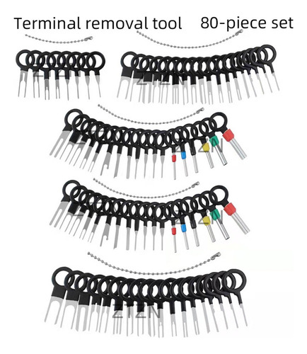 Para Kit De Remoção De Terminal De Carro Reparo De Extrator