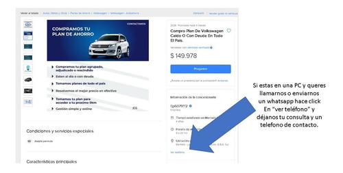 Imagen 7 de 15 de Compramos Tu Plan Vw Al Dia/caido En Efectivo!!!!prendado-d