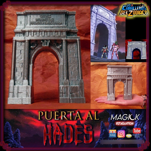 Imagen 1 de 4 de Saint Seiya Puerta Al Hades Caballeros Del Zodiaco Magick
