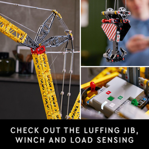 Kit De Construção Lego Technic Liebherr Crawler Crane Lr 130