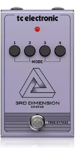 Pedal Efecto Tc Electronic 3rd Dimension Chorus Playback