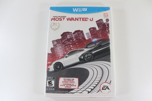 Need For Speed Most Wanted U - Wii U - Original Americano